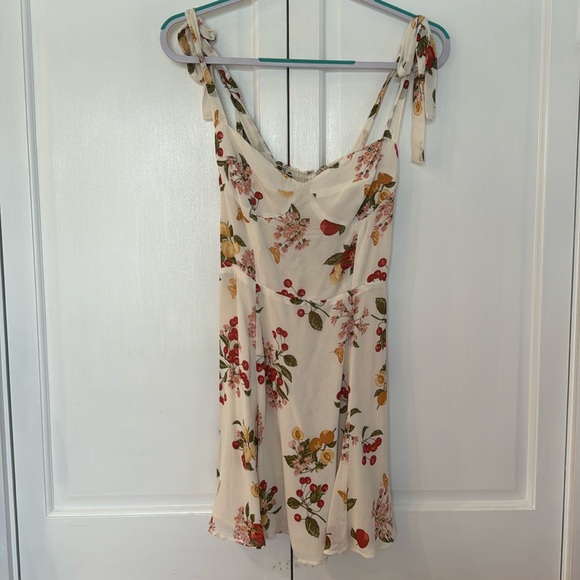 Reformation Niara Mini Dress in Fruity size 4 - Picture 3 of 8